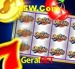 Interface moderna da plataforma Geralbet
